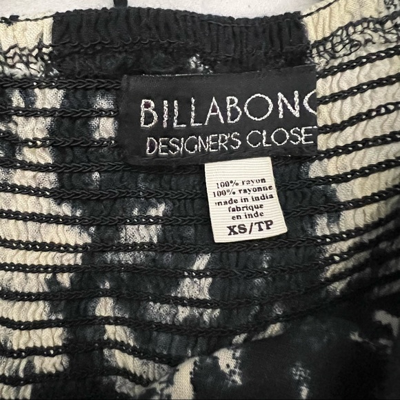 Billabong Smocked Embroidered top Maxi Dress - Picture 15 of 16